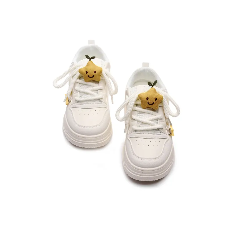 Feiyue Girly Heart Series Lightweight Breathable Height Increasing Low Top Skateboard Shoes Women's-1