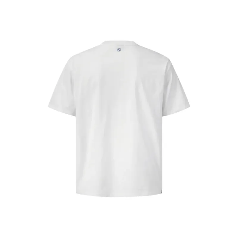 SALOMON UNI T Shirt Unisex White-1