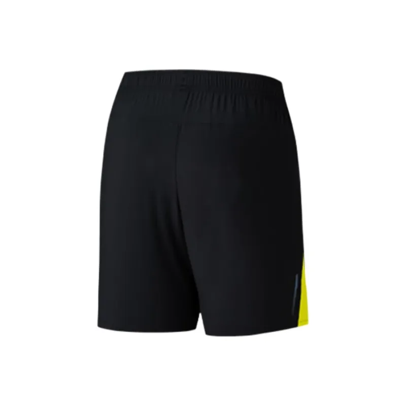 Anta Running Collection Casual Shorts Men's Basic Black/Legend Green-1