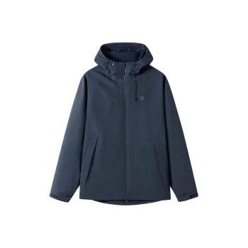 OUTDOOR PRODUCTS Waterproof, Windproof, Breathable, Abrasion Resistant, Thermal Windbreaker Jacket Men's Marine Blue
