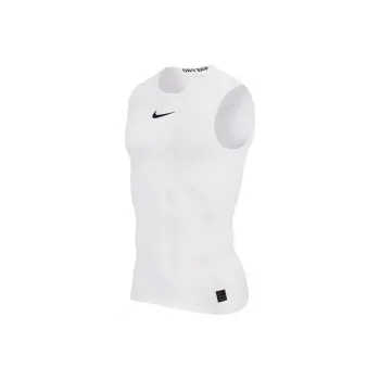 Nike Men's Logo Quick-Dry Sleeveless Tank White