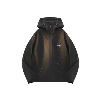JEEP SPIRIT Water Resistant Windproof UV Protection Wear Resistant Warm Jacket Unisex