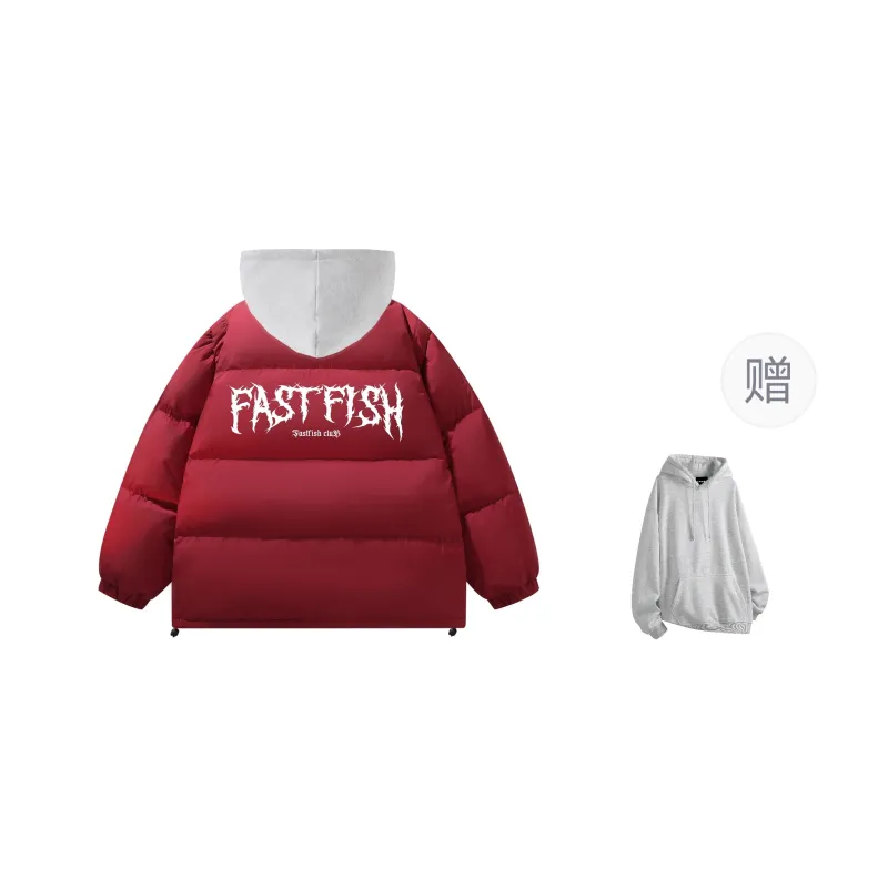 FASTFISH Down Jackets Unisex-4