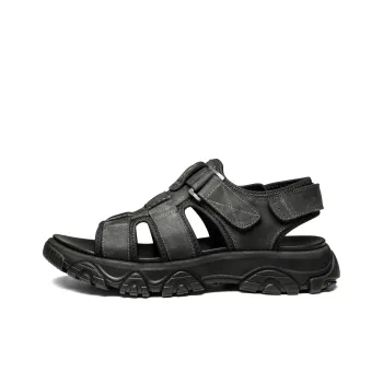HD Beach Sandals Men's Black Gray