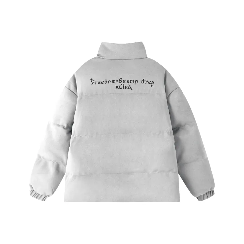 SWAMP AREA Puffer Jacket Unisex-3