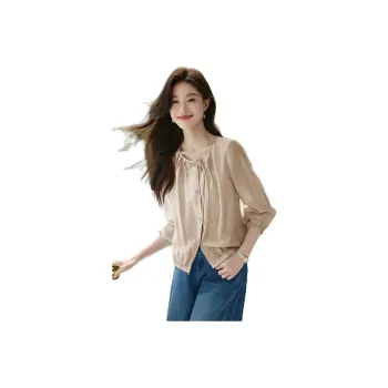 Mo Han Yi Mei Shirt Women's Champagne