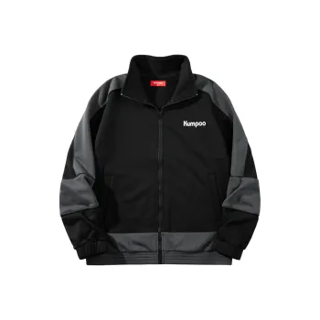 KUMPOO Baseball Jacket Unisex Two-Tone Optional