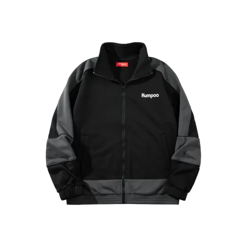 KUMPOO Baseball Jacket Unisex Two Tone Optional