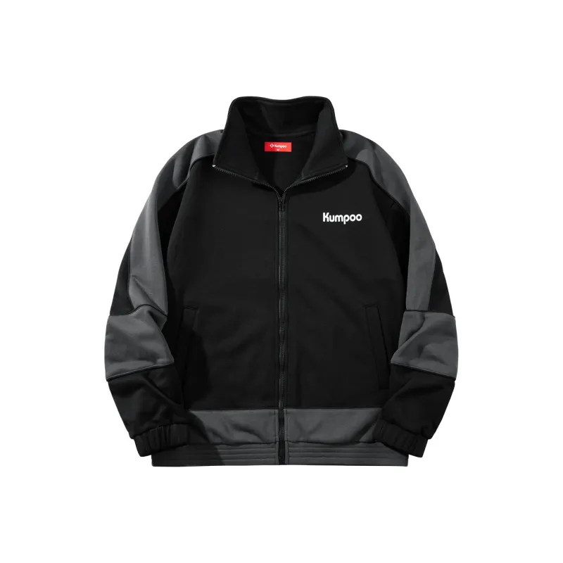 KUMPOO Baseball Jacket Unisex Two Tone Optional-0