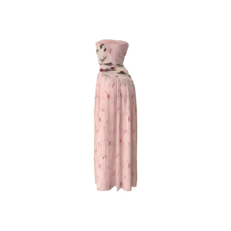 IQC Slip Dresses Women's Pink-1