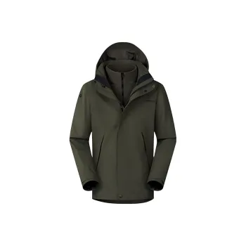 MERRELL Water Resistant Windproof Wear Resistant Warm Anti Static Windbreaker Jacket Men's East Pine Green