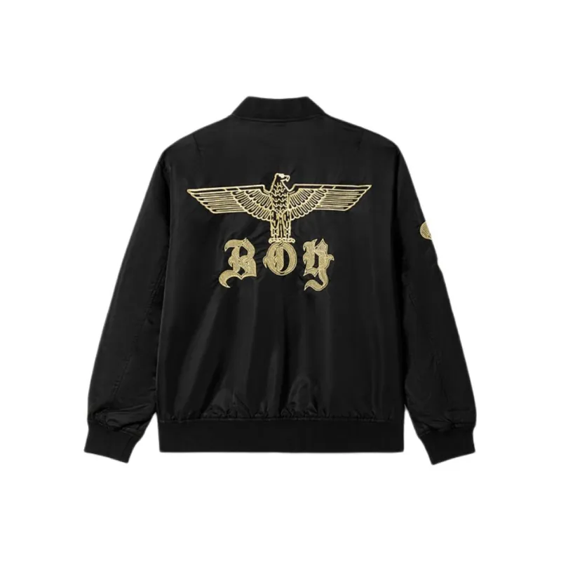 Boy London Baseball Jacket Unisex Black-0