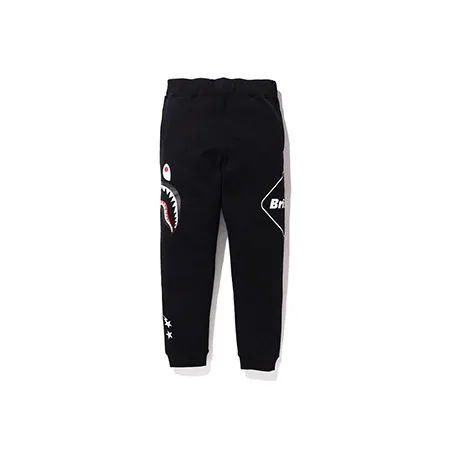 A BATHING APE X F.C.R.B. Shark Sweatpants-0