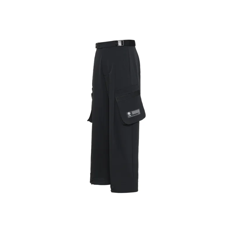 LiNing x CHENGLONG Cargo Pants Men's Black-0