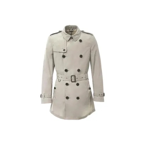 Burberry Trench Coats Men Khaki