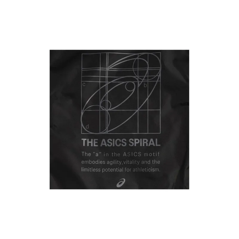 Asics Polyester Backpack Large Size Unisex Black-2