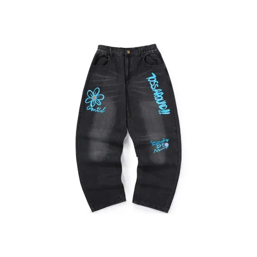BIRDTALK Jeans Unisex Black