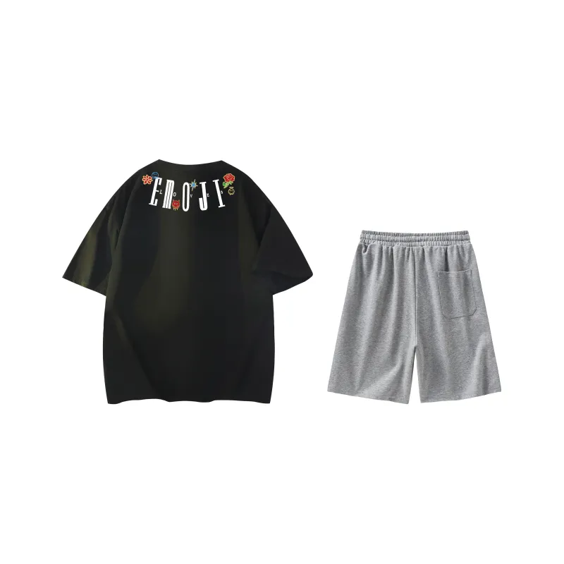 Emoji Casual Sportswear Unisex-33