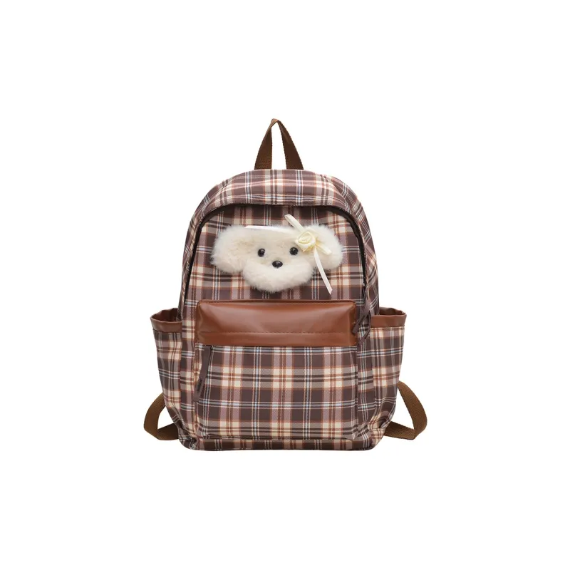 Yalu Nylon Backpack Unisex Multicolor-3