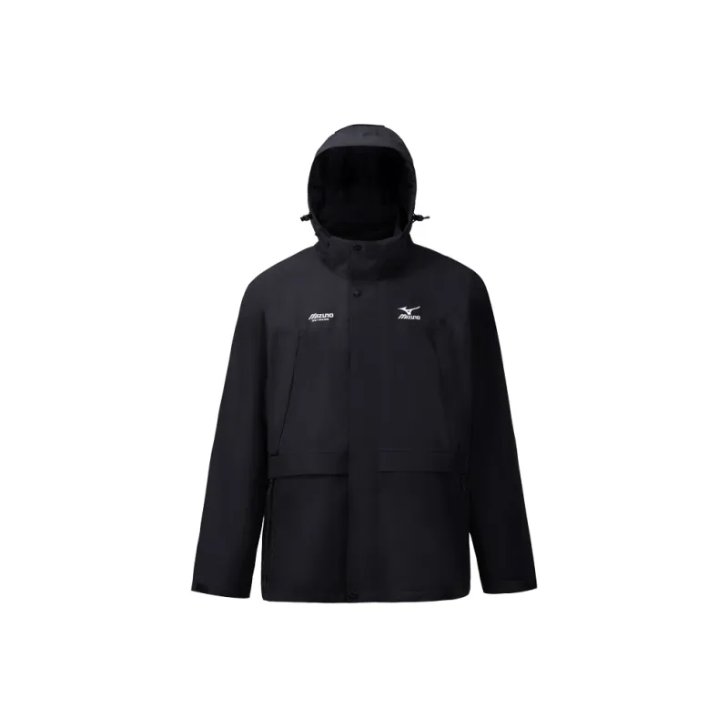 Mizuno Outdoor Hiking Waterproof And Windproof Windbreaker Jacket Unisex-0