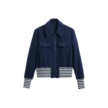 ZARA Harry Lambert Co-brand Jackets Unisex Navy