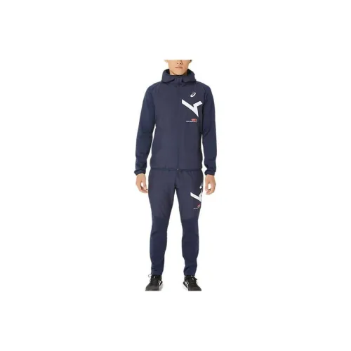 Asics Jackets Coats Men's Midnight Blue