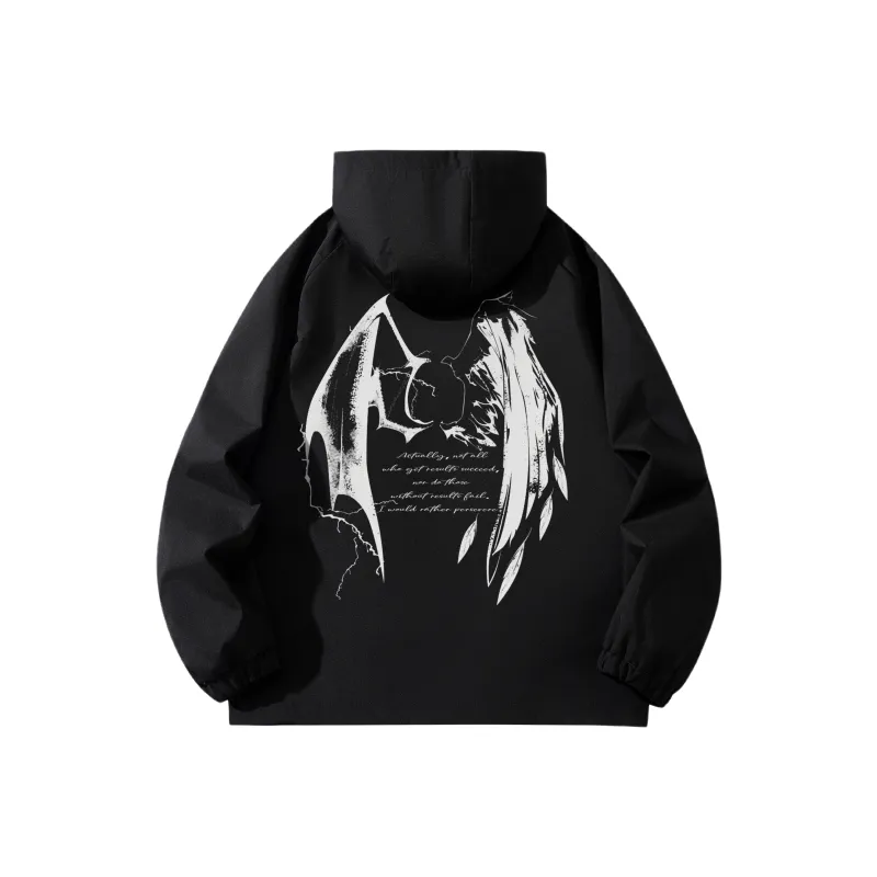 Small Columns Under The Sea Jackets Coats Unisex Black-0