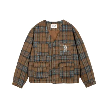 TWOEX2 Plaid Unisex Jacket