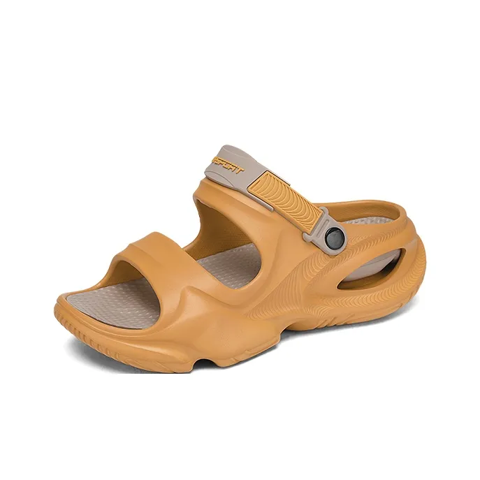 CAMOSI Beach Sandals Unisex Black Gray/White Black/Orange/Mint Green-6