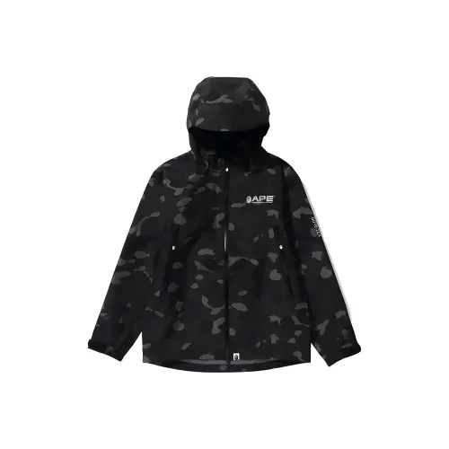 A BATHING APE GORE TEX Color Camo Shell Jacket
