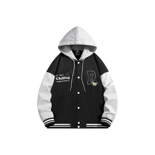 Teddy Bear Collection TBC DAISY Series Baseball Jacket Coat Unisex