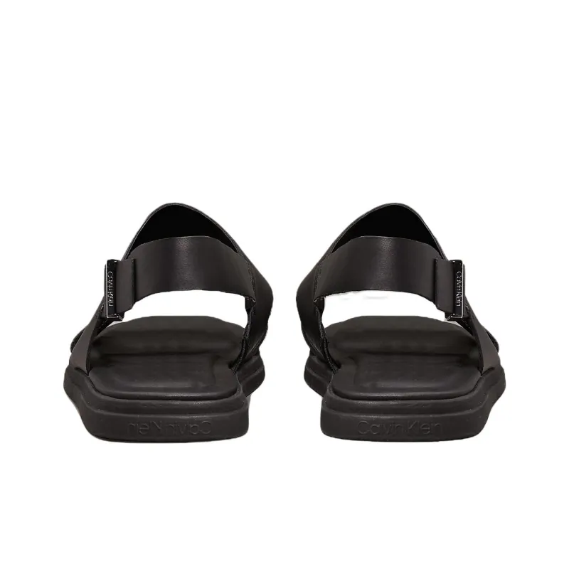 CALVIN KLEIN One Strap Sandals Men's Black-3