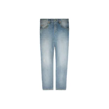 GUCCI Tapered Eco Bleached Jeans