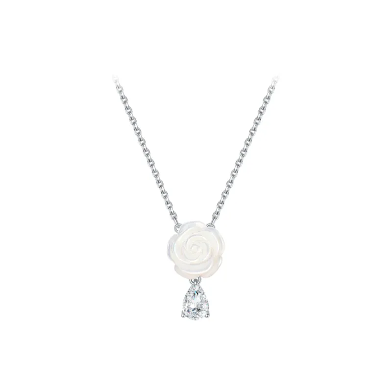 BABYBEI Mother Of Pearl Necklaces Women's-0