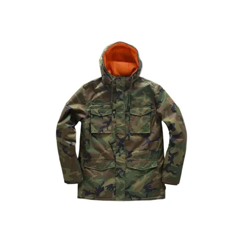 Vans Jackets Coats Men's Olive Green