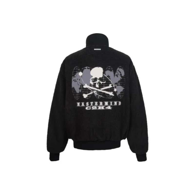 C2H4 Logo print Textured Jacket-0