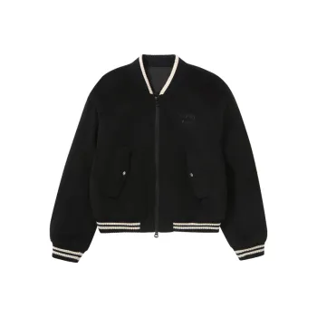 Candymade Haus Baseball Jacket Unisex Black
