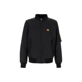Valentino Garavani Zip Up Bomber Jacket