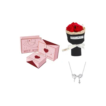 A Good Thing Romantic Love Confession Preserved Rose Bouquet, Gift Box Set
