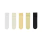 [5 Pack/Slip-Resistant Non-Slip]White+Milk White+Custard+Light Yellow+Black