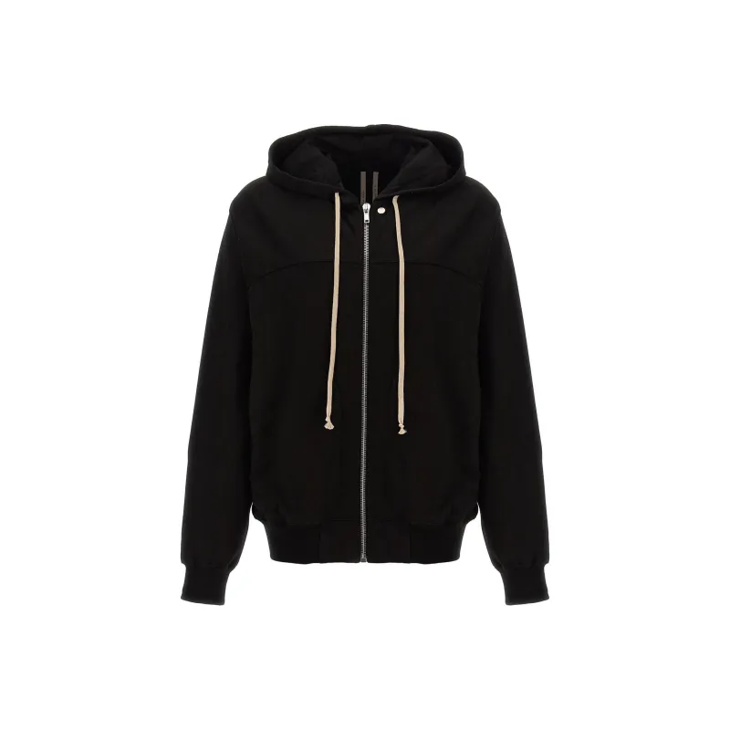RICK OWENS Zip Up Windbreak Hoodie-0