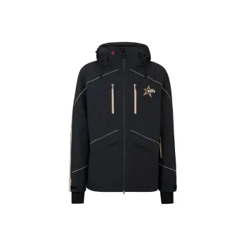 HUGO BOSS x PERFECT MOMENT Collaboration Hooded Down Ski Jacket With Special Branding Jackets Coats Men's Black