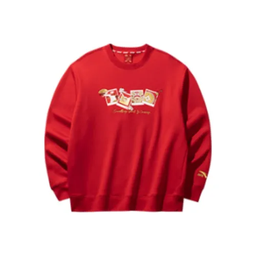 Anta Sweatshirt Womens Rich Red