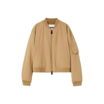JIL SANDER Padded Bomber Jacket