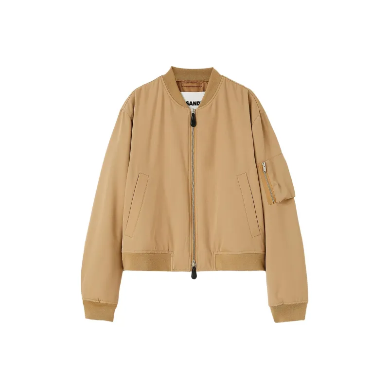 JIL SANDER Padded Bomber Jacket-0