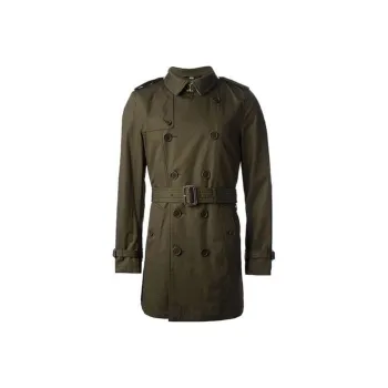 Burberry Trench Coat Men's Army Green