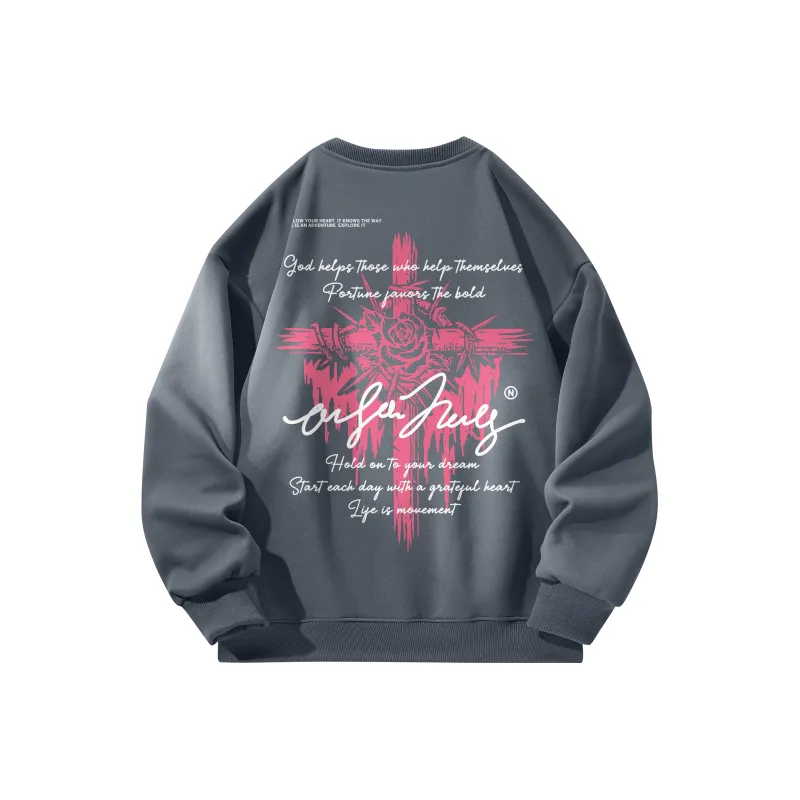 Small Columns Under The Sea Sweatshirt Unisex-20