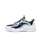 Dark Blue White