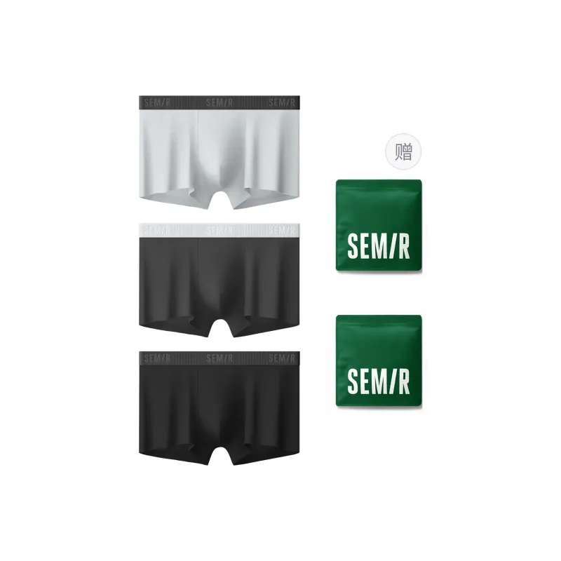 SEM/R Underpants Men's Shopping Bag 3 Pack-0
