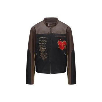 NSTNEW START Jacket Unisex Black Brown